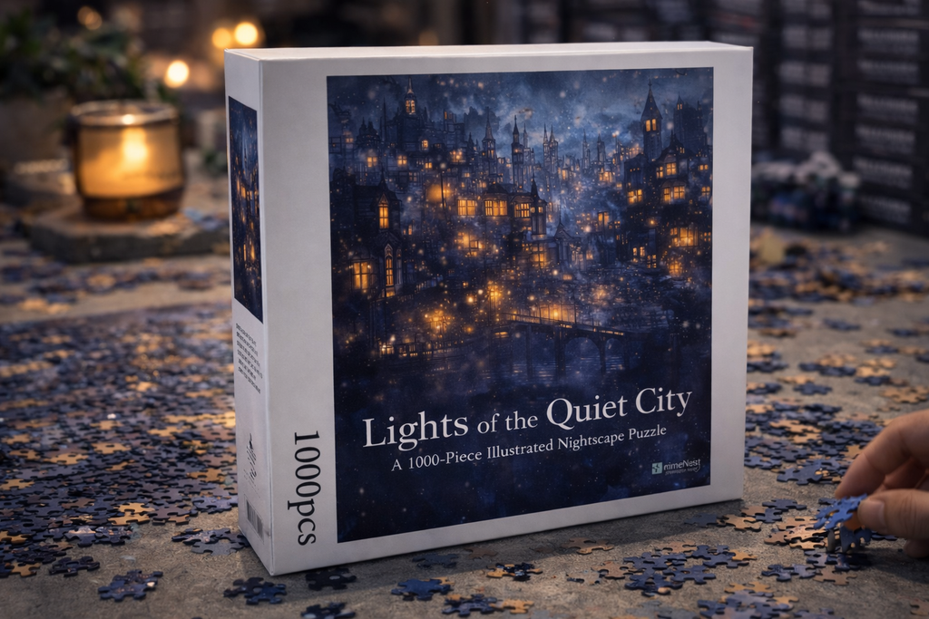 Lights of the Quiet City - 1000 Piece Therapeutic Puzzle