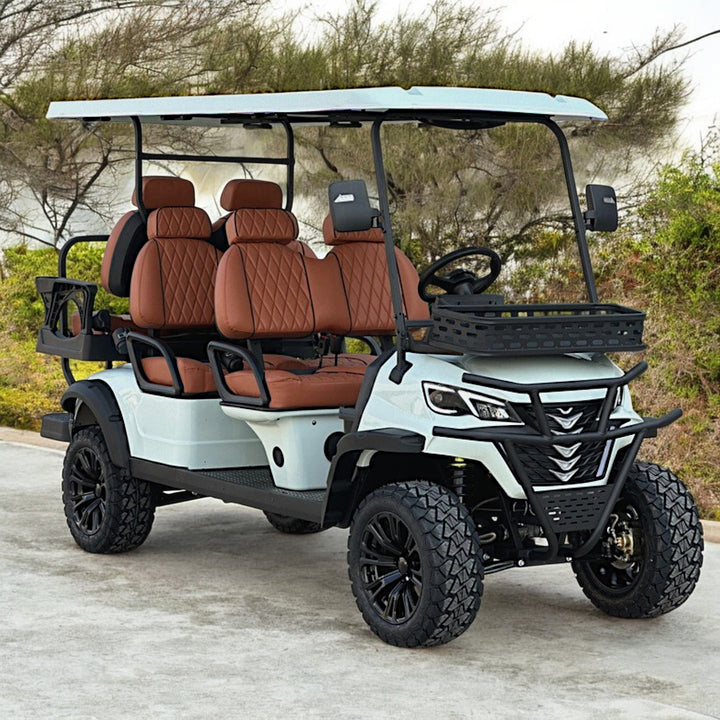Affordable 6-Seater Luxury Golf Cart - 5KW Electric Utility Vehicle
